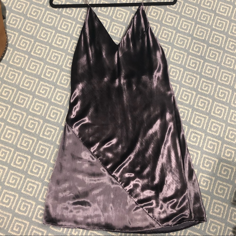 Fleur du mal silky mini dress